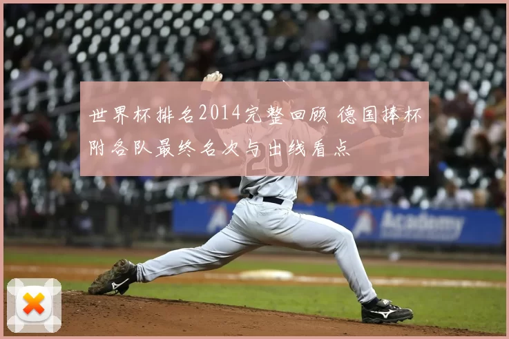世界杯排名2014完整回顾 德国捧杯附各队最终名次与出线看点